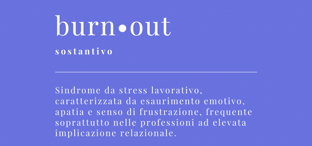 burnout stress definizione